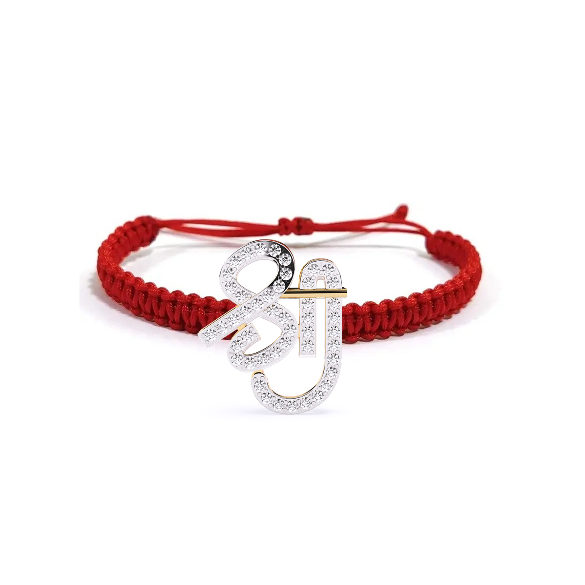Divine Shree Rakhi Celebrate Raksha Bandhan with This Shree Lab Diamond Rakhi